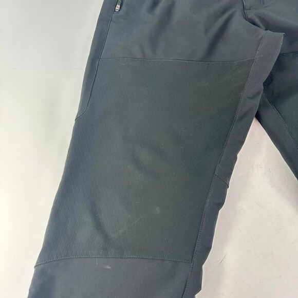 Patagonia Mens Black Integral Ski Pant Size M Waterproof Softshell Elastic Waist - Picture 11 of 13